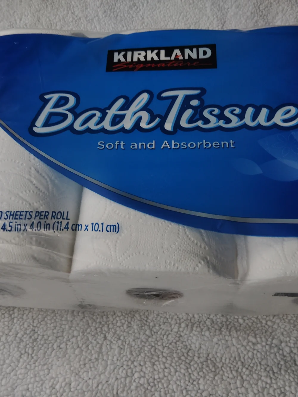 Kirkland Signature Blue Bath Tissue Pack